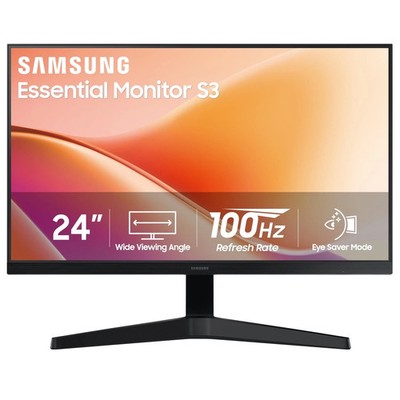 Samsung 24'' Essential Monitor S3 Full HD 1920x1080 100Hz Refresh (S24F330) 