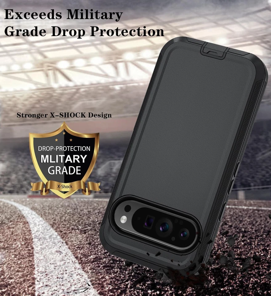 重型保护壳 适用于谷歌 Pixel 10 / Pixel 10 Pro 屏幕保护膜 防震  — 第 4/4 张图片