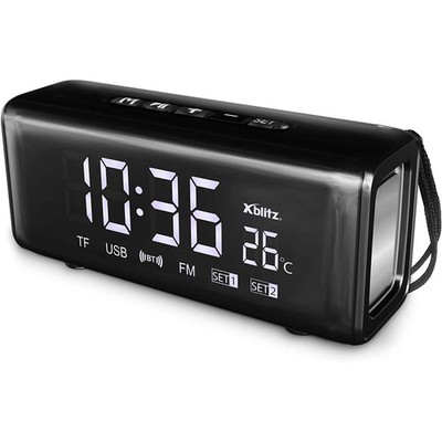 Bluetooth Lautsprecher 5.0 Lautsprecher 10W Mit Uhr Und Temperatur
