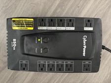 CyberPower LE850G 850VA 12-Outlet UPS Battery Backup