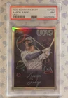 2022 Bowman’s Best Aaron Judge UFO #UFO22 PSA 9 POP 29.