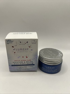 Lumene Arctic Hydra Care Moisture & Relief Rich Night Balm 1.7 Oz