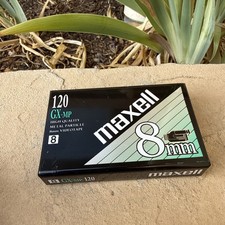 MAXELL 8mm Camcorder Tape 120 GX-MP New Sealed