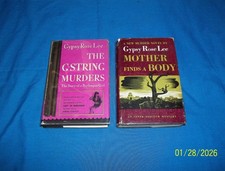 Gypsy Rose Lee The G-String Murders and Mother finds a Body two Hardcovers w/dj