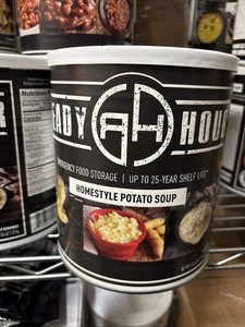 Ready Hour Homestyle Potato Soup #10 Can Emergency Food 25 Year Shelf Life