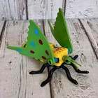 Vintage Transformers Fighting Insect Robot 80’s Winged Mutant Bug Bots Wasp 4”