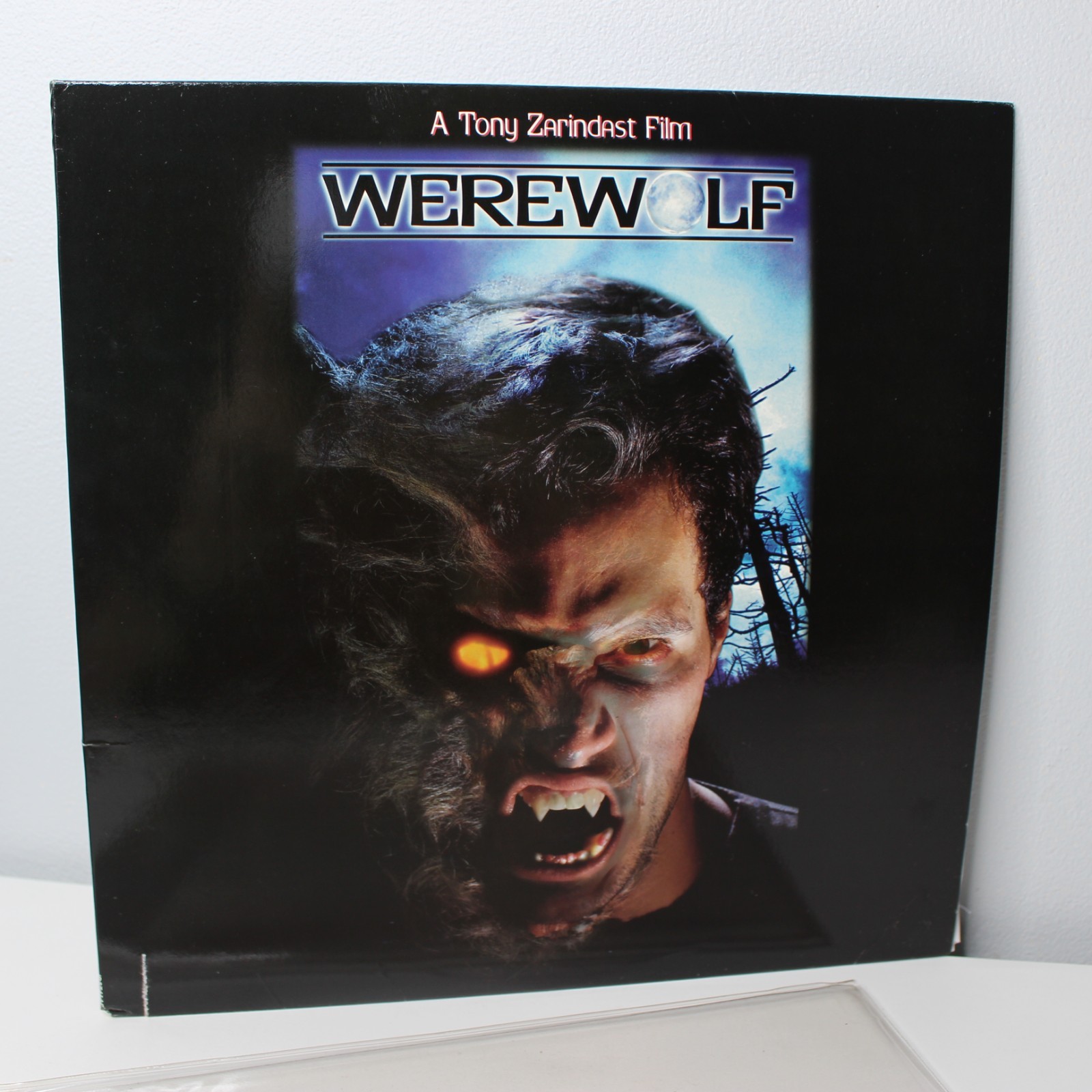 Tony Zarindasr Werewolf Laser Disc Cult 80s Horror Collectible Zarindast