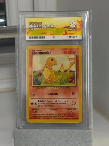 Charmander 046/102 Base Set Regular Common - ACE 8