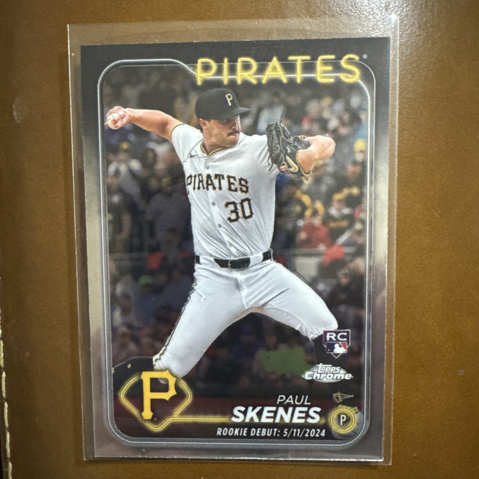 2024 Topps Chrome Update Paul Skenes RC Rookie #USC27 Pirates