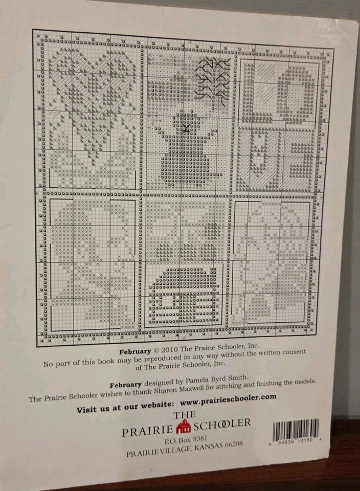 The Prairie Schooler "February" Cross Stitch Chart Booklet #160 - Image 3 of 3
