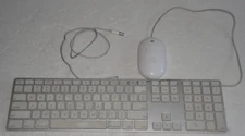 Apple A1243 Wired Keyboard and A1152 Wired Mouse Bundle