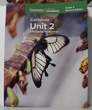 Discovery Education Science Techbook Grade 3 Student Edition California Unit 2