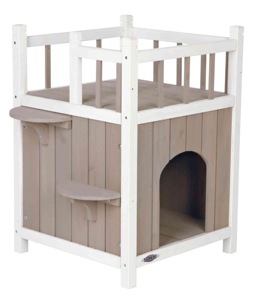 Cats home con balcone 45×65×45cm Trixie