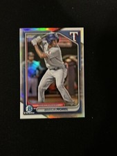 Braylin Morel 2024 Bowman Draft Chrome Refractor #BDC-169 Texas Rangers