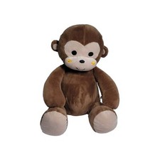 Bedtime Originals Monkey Plush Ollie Brown Stuffed Animal Toy 10"