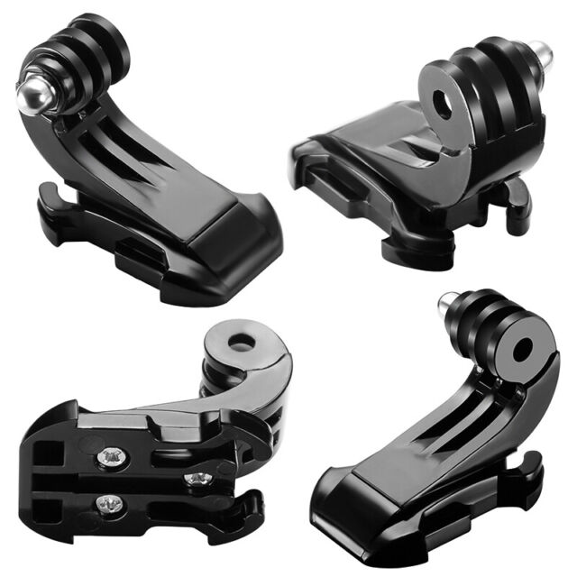 4x JHook Buckle fit GoPro 3 4 5 6 7 8 9 10 Vertical Surface Mount Quick Release