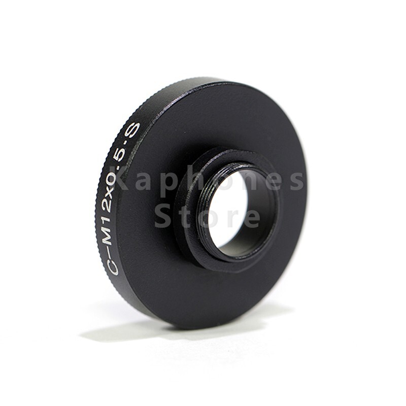 Camera Adapter For CS or C Mount Lens to M12