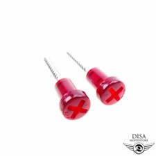 2 x Rücklichtschrauben Schrauben für Piaggio Hexagon LX Skipper Sfera NSL RST