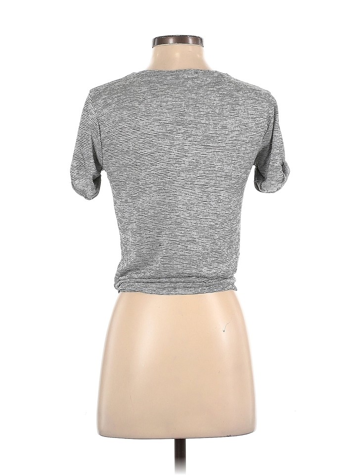 J.Crew Factory Store Women Gray Short Sleeve TShirt XS eBay