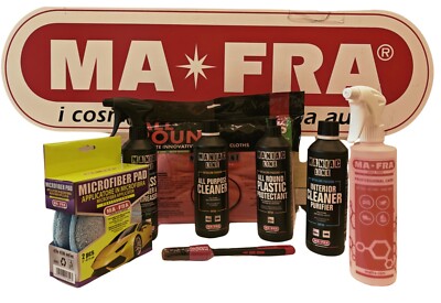 MAFRA MANIAC LINE INNENREINIGUNGSSET Kunststoffe, Gläser und Textilien immer sauber