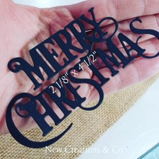 Christmas Die Cut 10 CT, Cutout, Scrapbooking, Card Making, Handmade Cards