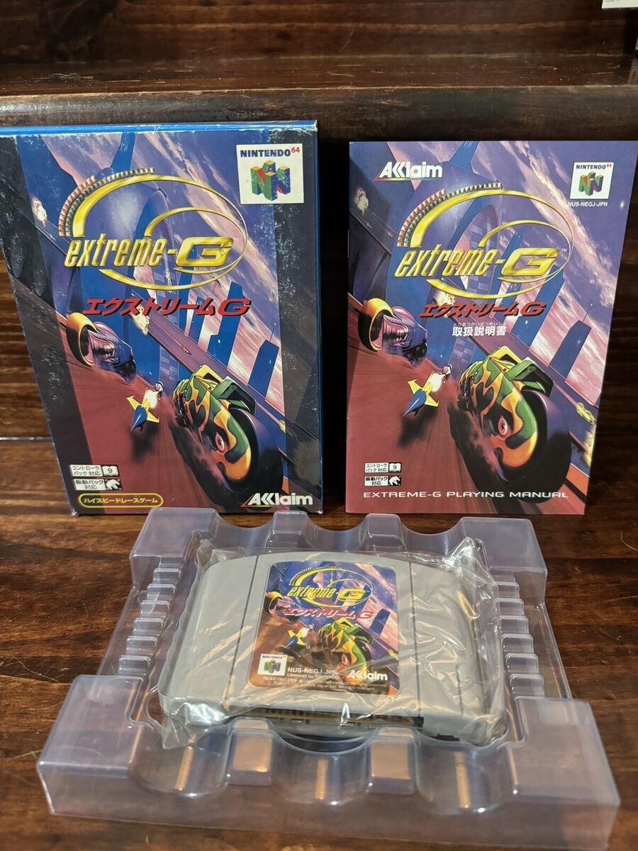 EXTREME G Complete Cib Nintendo 64 N64 Japanese Us Seller | eBay EXTREME G Complete Cib Nintendo 64 N64 Japanese Us Seller | eBay