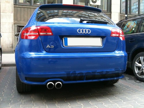 Rear Lip Spoiler / Splitter for Audi A3 8P Sportback 5 Doors (2005- 2008) - 第 1/4 張圖片