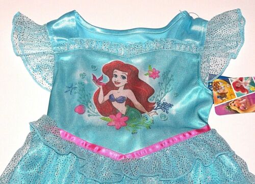 Disney Princess Ariel Little Mermaid Fantasy Nightgown Gown Pajamas New Girl - Picture 2 of 8