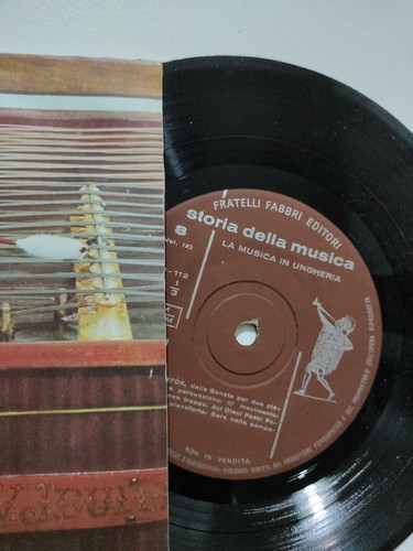 VOL. IX N. 8 UNGHERIA STORIA DELLA MUSICA - DISCO 33 GIRI e 1/3 IN VINILE - Picture 2 of 3