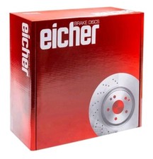 2x Brake Discs Set Vented fits Front L/R FORD KA 00 to 08 239mm 09.6727.34 NEW