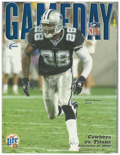 (8) Dallas Cowboys 2002 August-December NFL Gameday Vintage Program Magazines - Picture 4 of 10