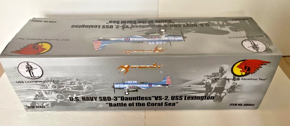 Merit 21st century toys BBI Elite Force 88002 1:18 SBD-3 Dauntless VS2 US Navy - Image 2 of 4