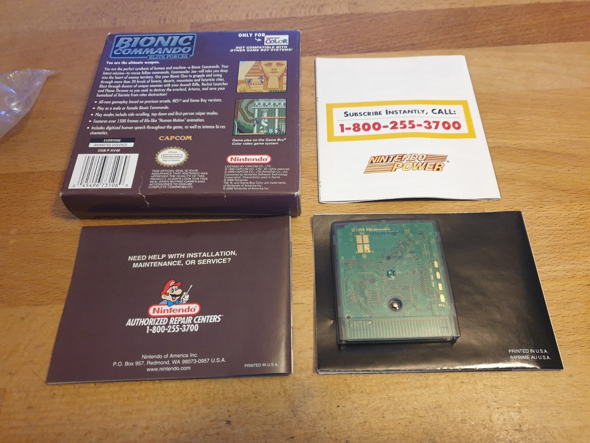 ソフト無GBC Bionic Commando:Elite Forces 海外版 Bionic Commando: Elite Forces Review (3DS eShop / GBC