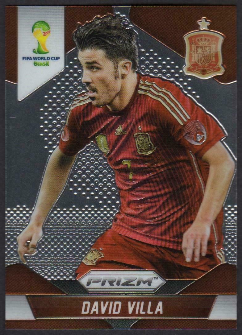2014 Panini Prizm FIFA World Cup Soccer #178 David Villa Spain