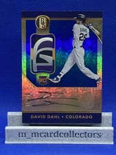 2017 Panini Gold Standard Baseball #45 David Dahl RPA RC Patch Auto /25