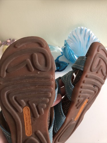 Timberland EK Barestep Slides Leather Women Sandals Size US 9M - Picture 3 of 4