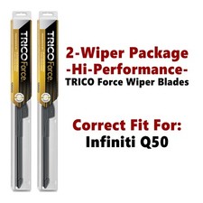 Hi-Performance 2-pk Wipers fits 2014+ Infiniti Q50 - 25260/170