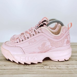 fila disruptor 2 embroidery pink