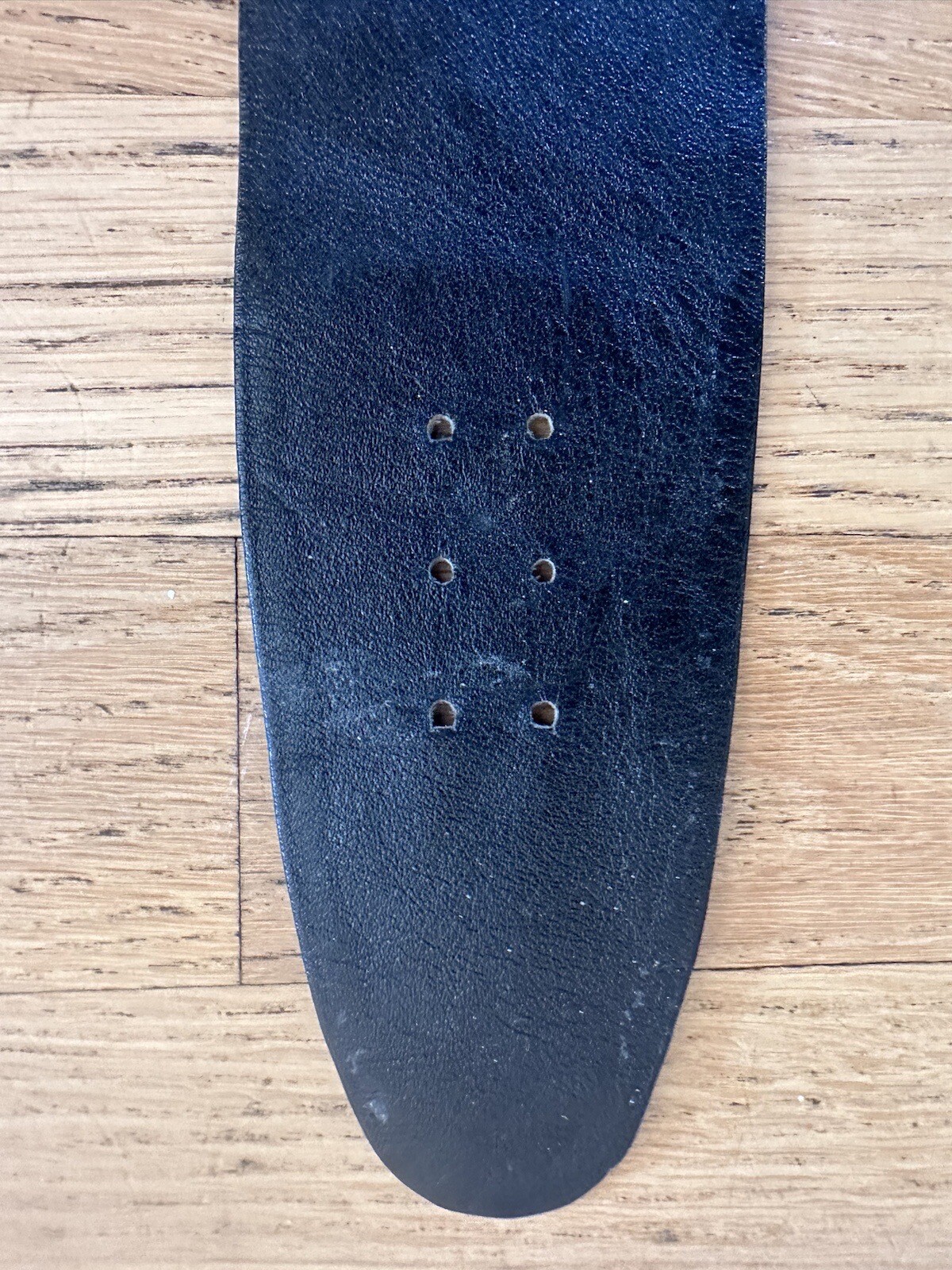 Genuine Python On Leather Belt Size S/M - image 3