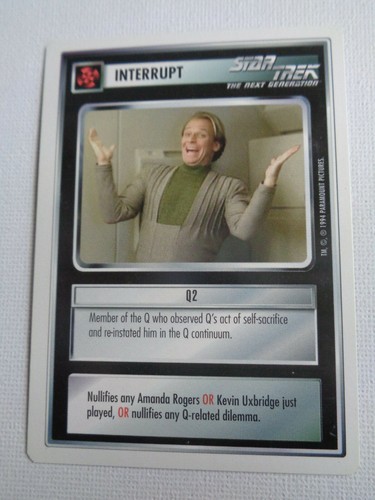 Star Trek CCG Premiere Uncommon   (WB) 1995 Individual Trading Cards  - Zdjęcie 55 z 144