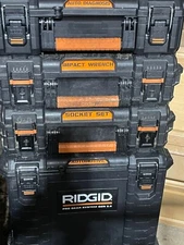 Ridgid Pro Gear Tool Box Labels for Gen 1 or Gen 2 tool boxes