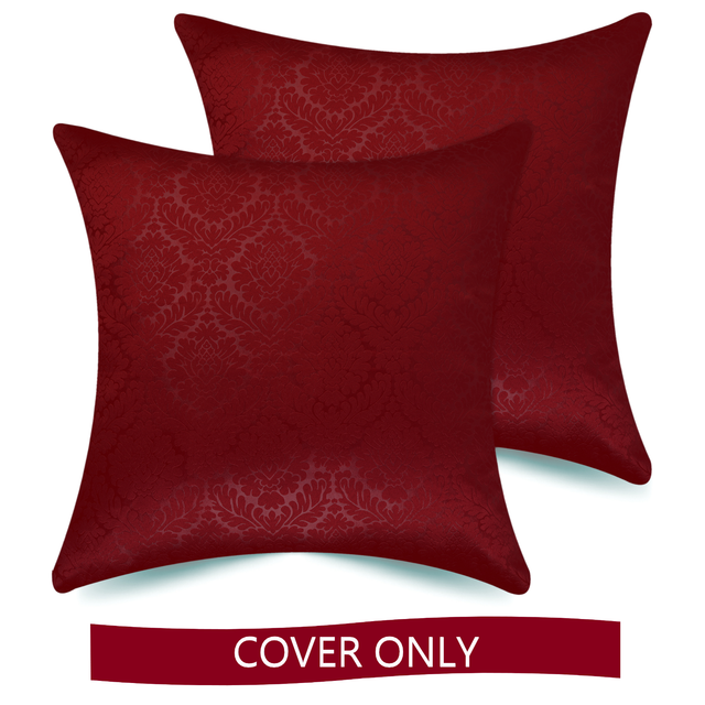 Square Decorative Throw Pillow Covers, 2 pack, 18x18/20x20 inch by Ample Decor eBay