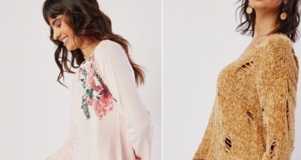 Jumper La Redoute Floral Size 12 14 16 Pretty Little Thing Choose From - Image 2 of 3