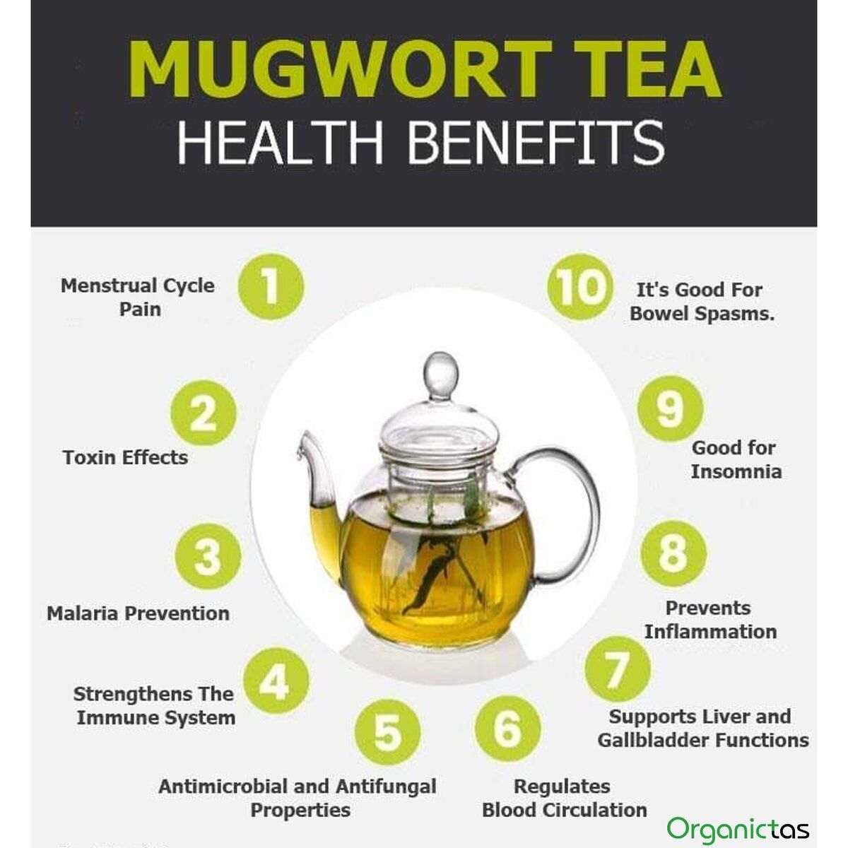 mugwort tea benefits