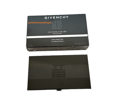 NIB GIVENCHY COUTURE ATELIER PALETTE MAT EYESHADOW - 4 INTENSE COLORS FULL SIZE