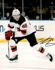 New Jersey Devils Ty Smith Signed Autographed 8x10 NHL Photo COA #5
