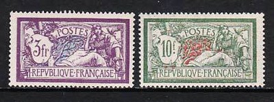 Francia - Correo 1924 Yvert 206/7 ** Mnh