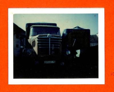 VILLECRESNES (94) PHOTO TRACTOR UNIT BUSSING 1970