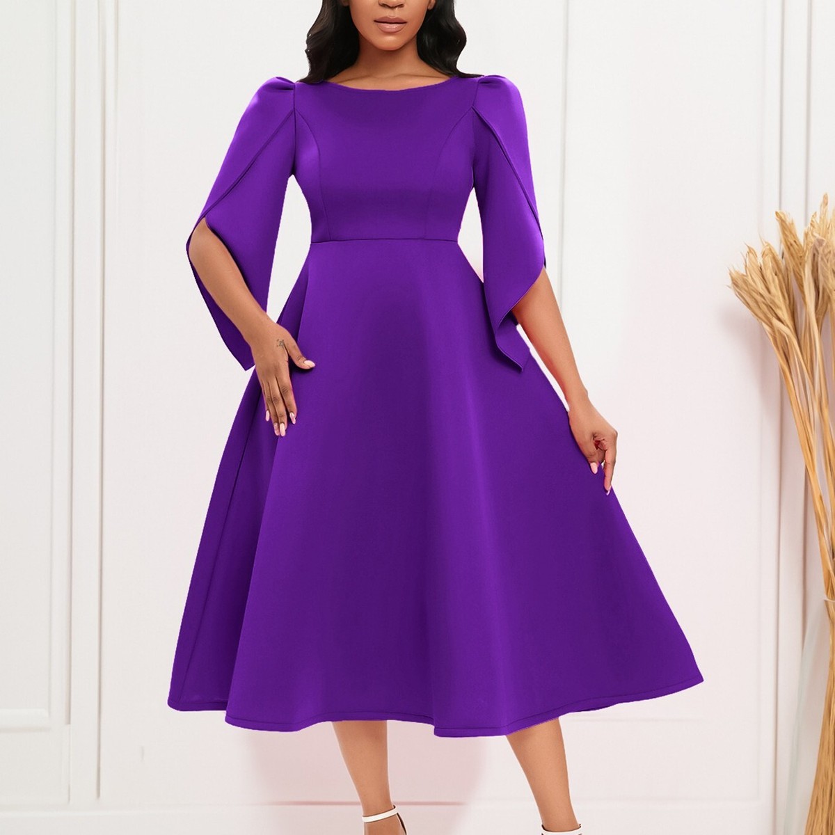 green emerald velvet dress Women's Formal Church Dress Vintage Cocktail Pleated Long Sleeve A Line  Dresses 1950S Cocktail Swing Maxi Dress Black at Amazon Women's Clothing  store