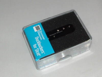 Seymour Duncan SDBR-1  Duckbucker for Strat Bridge Pickup BLACK  New 
